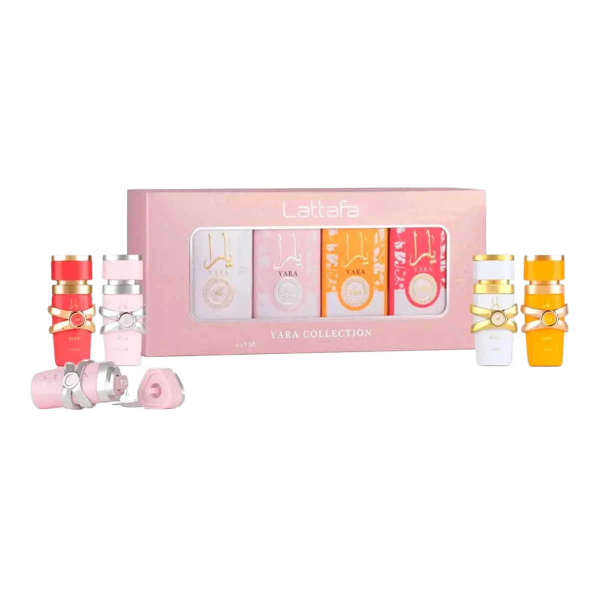 SET MINI YARA LATTAFA 4 PIEZAS 5ML