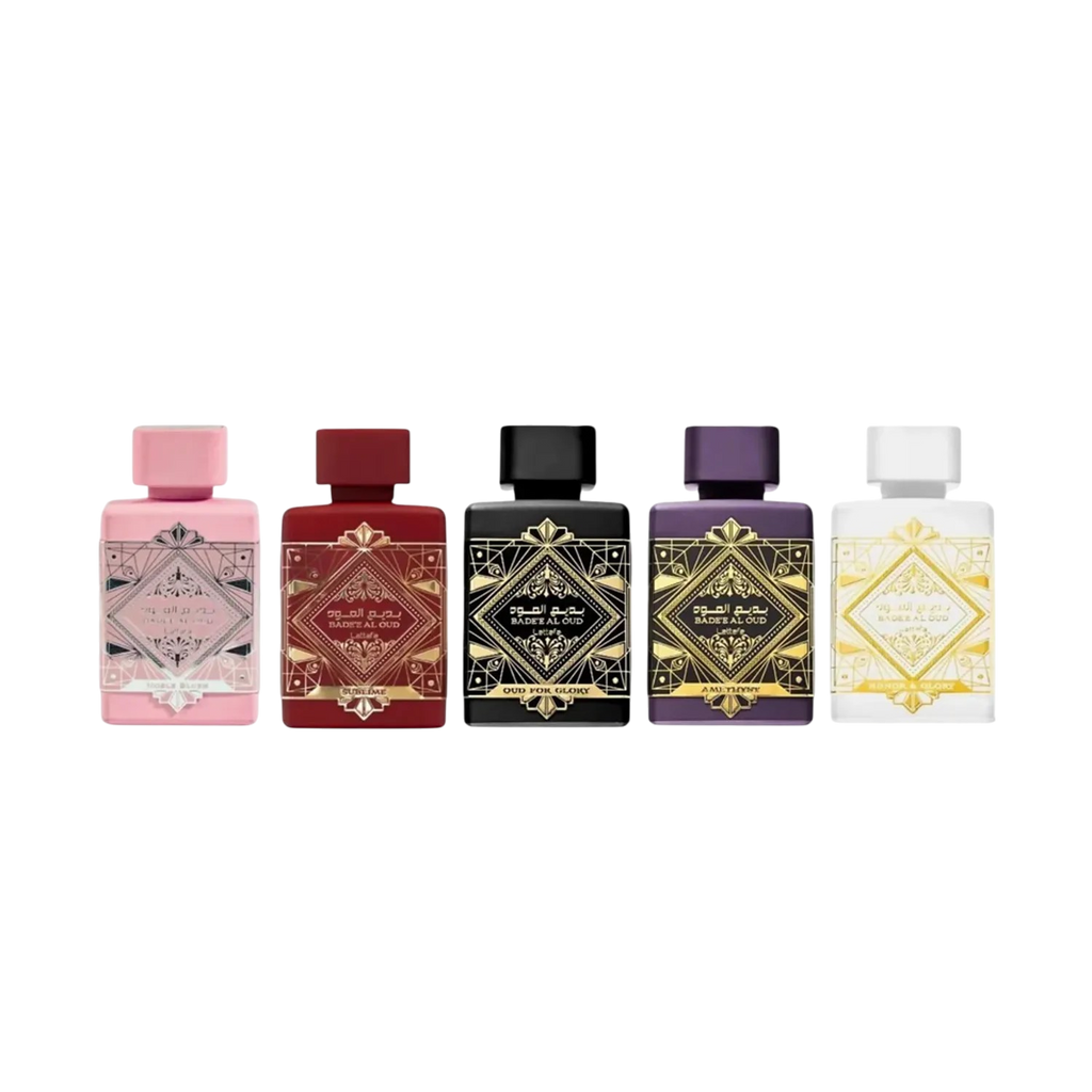 SET MINI BADEE AL OUD 5 PIEZAS 5ML